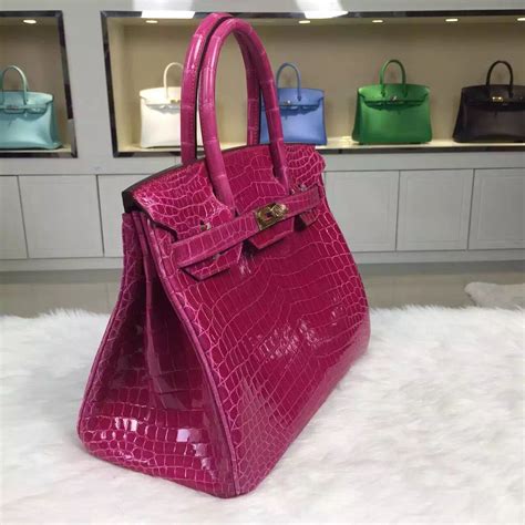 birkin bag crocodile skin.